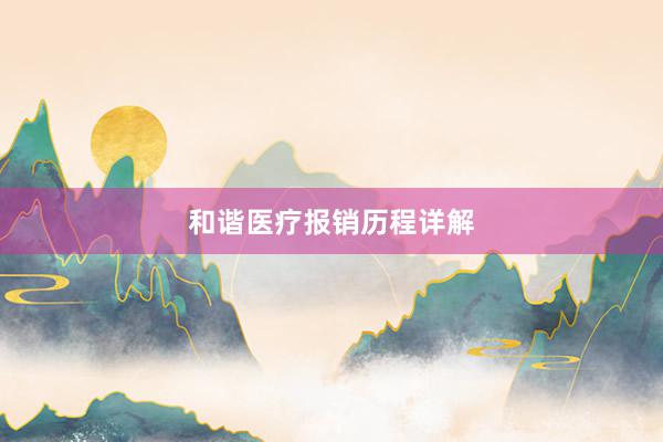 和谐医疗报销历程详解